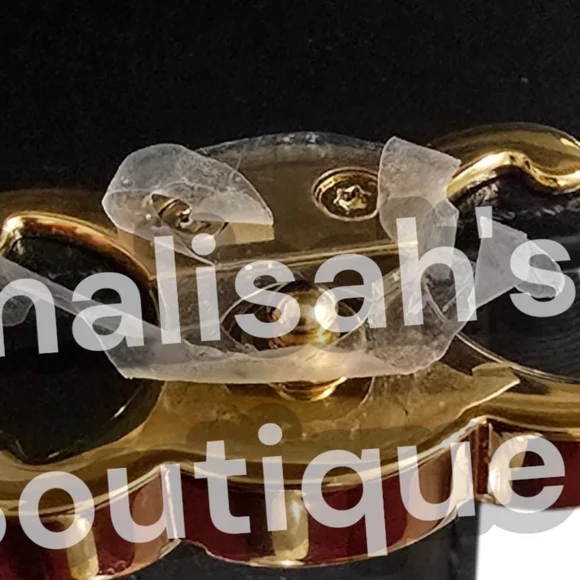 LIKE NEW!!! CELINE COMPACT WALLET WITH COIN TRIOMPHE IN Shiny Calfskin TRIFOLD - Picture 11 of 16